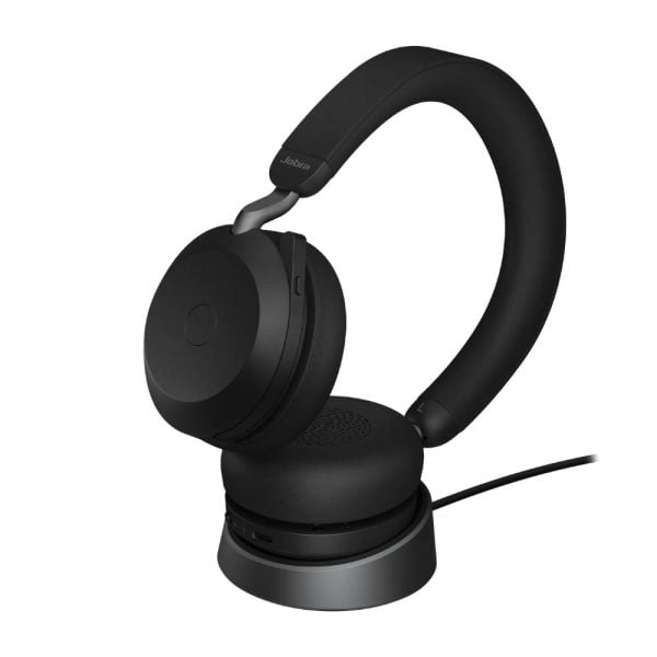 Jabra Evolve2 75 PC Wireless Headset with Adjustable Advanced