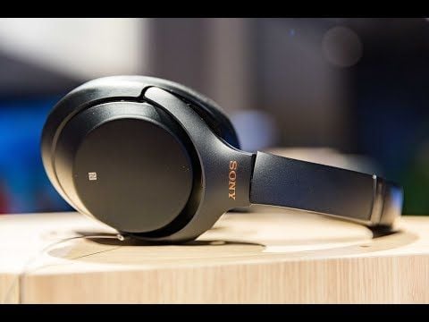 Sony WH1000XM3 Wireless Noise Canceling Over Ear Headphones
