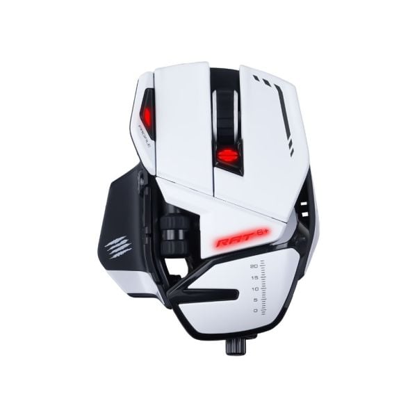Mad Catz R.A.T 6 Plus Optical Gaming Mouse White
