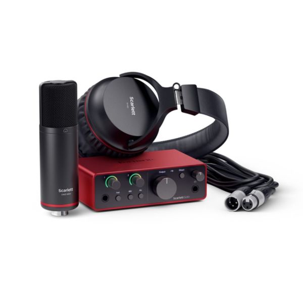 Focusrite Scarlett Solo Studio 4th Generation Audio Interface