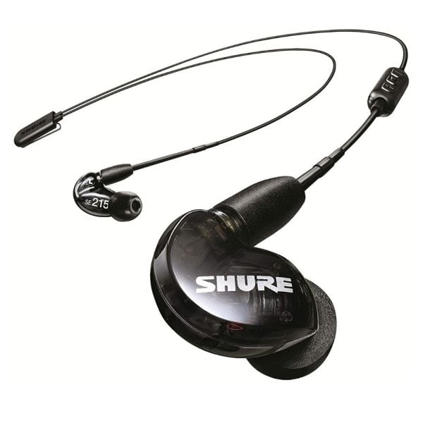 Shure SE215 Wireless Sound Isolating Earphones with Bluetooth 5.0 Cable Black Best Prices