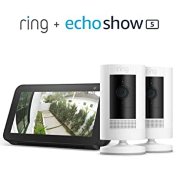 Ring Stick Up Cam Battery- Pack HB White EN Best Prices