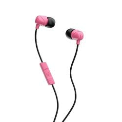 Skullcandy Jib In-Ear Headphones with Mic - Black/Pink