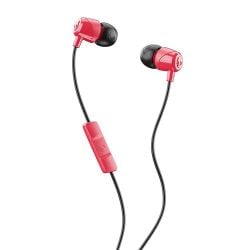 Skullcandy Jib In-Ear Headphones with Mic - Black/Red