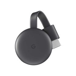 Google Chromecast 3rd generation for Media Streaming - Black