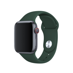BEHELLO Premium Apple Watch 42/44mm Silicone Strap - Green
