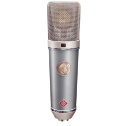 ميكروفون استوديو Neumann TLM 67 متعدد الأنماط قابل للتحويل - رمادي لؤلؤي