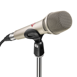 Neumann KMS104 Cardioid Handheld Condenser Stage Microphone - Nickel