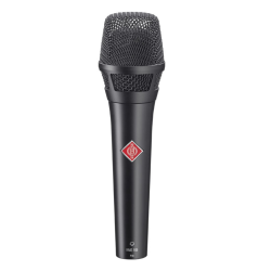 Neumann KMS 105 Supercardioid Condenser Handheld Vocal Microphone - Matte Black