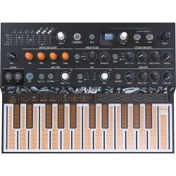 Arturia MicroFreak Hybrid Synthesizer - 25-key Paraphonic Hybrid Hardware Synth with Poly-aftertouch Flat Keyboard