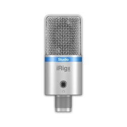 iRig Mic Studio Compact digital microphone for iOS, Mac, PC & Android - Silver