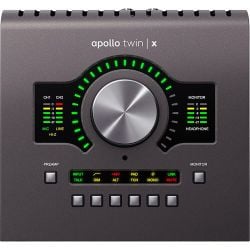 Universal Audio Apollo Twin X QUAD Heritage Edition 10x6 Thunderbolt Audio Interface with UAD DSP