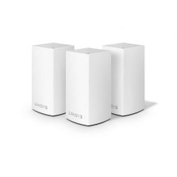  نظام شبكة واي فاي ثنائي النطاق LINKSYS Velop منزلي 3 حزمة من لينكسيس - لون أبيض