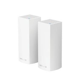 LINKSYS Velop Tri-Band Home Mesh WiFi System 2Pack - White