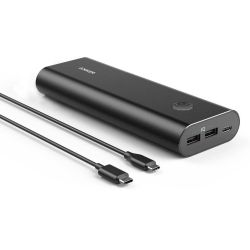 باوربانك محمول Anker PowerCore+ USB-C فائق السعة والكفاءة 20100 ميللي أمبير من انكير