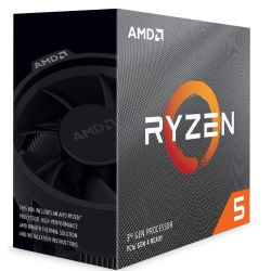 معالج AMD Ryzen 5 3600 من الجيل الثالث سداسي المراكز مزود بمعالج سطح مكتب مفتوح مكون من 12 خيطًا من أي أم دي