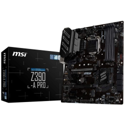 اللوحة الأم MSI Z390-A PRO LGA 1151 المتوافقة مع الجي التاسع من معالجات انتل من ام اس اي