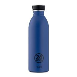 زجاجة ماء 24Bottles Urban Lightest ستانلس ستيل معزولة - 1000 مل - أزرق
