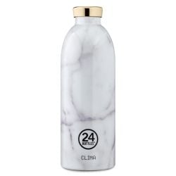 24Bottles Clima Double Walled Insulated Stainless Steel Water Bottle - 850ml - Carrara
