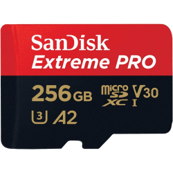 SanDisk Extreme Pro 256 GB microSDXC Memory Card