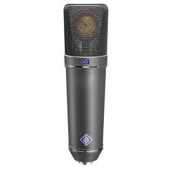 Neumann U 87 Ai mt Condenser Microphone Studio Set - Black