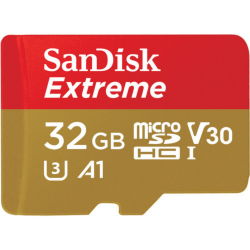 SanDisk 32GB Extreme UHS-I microSDHC Memory Card 