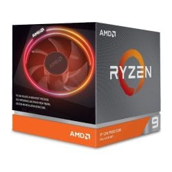 معالج AMD Ryzen 9 3900X بـ 12 نواة 24 خيط معالجة ذاكرة تخزين مؤقت 70 ميجابايت من ايه ام دي