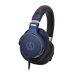 سماعات اوديو تكنيكا على الأذنين باللون الأزرق الإصدار المحدود موديل MSR7SE Special Edition
