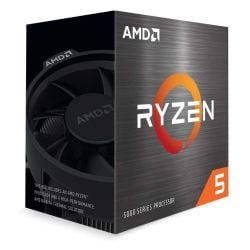 معالج ديسكتوب AMD Ryzen 5 5600X سداسي النوى سرعة 4.6 جيجاهرتز من ايه ام دي