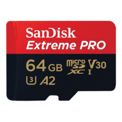 SANDISK SDSQXCY-064G-GN6MA EXTREME PRO MICROSDHC UHS-I CARD - 64GB