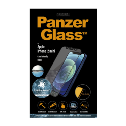 واقي الشاشة الزجاجي PanzerGlass Anti-BlueLight المضاد للضوء الأزرث لهواتف ايفون 12 ميني مع إطار أسود من بانزيرغلاس