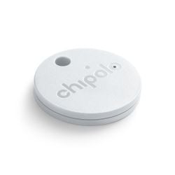 Chipolo Classic Bluetooth Key and Phone Finder with Replaceable Battery - Classic White