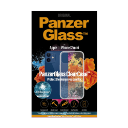 كفر PanzerGlass iPhone 12 Mini ClearCase لهواتف ايفون 12 ميني - شفاف من بانزيرغلاس