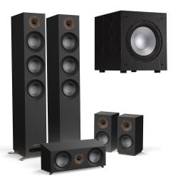 Jamo S 809 HCS Home Cinema System with Klipsch R-100SW Subwoofer Bundle