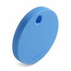 Chipolo Classic Bluetooth Key and Phone Finder with Replaceable Battery -  Deep Sky Blue