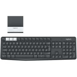 Logitech Keyboard Bluetooth/Wrls Multi-Device K375s- ENG with a Universal Stand