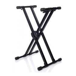 bespeco KS22  Double Brached Pro Keyboard Stand