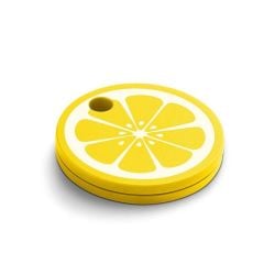 Chipolo Classic Bluetooth Key and Phone Finder with Replaceable Battery -  Fruit Edition Lemon