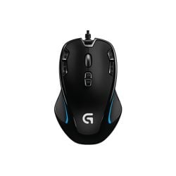 Logitech G300s Optical Ambidextrous Gaming Mouse – 9 Programmable Buttons