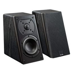 SVS Prime Elevation Speakers Black Ash