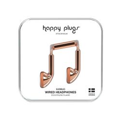 HAPPY PLUGS Deluxe Earbuds Silver