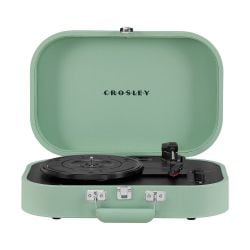 Crosley CR8009B Discovery Suitcase Turntable - Seafoam