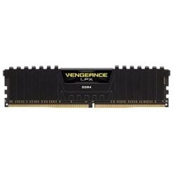 رامات كمبيوتر Corsair Vengeance LPX 16 جيجابايت (2x8 جيجابايت) DDR4 DRAM 3000MHz C15 من كورسير - أسود