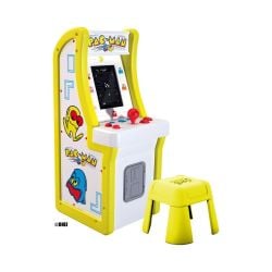 Arcade1Up Jr. Pac-Man Arcade with Stool 