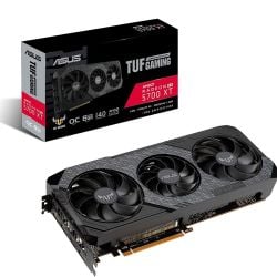 كرت شاشة ASUS Radeon RX 5700 XT TUF EVO Gaming X3 8GB مع 3 مراوح من ايسوس