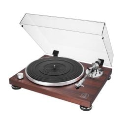 Audio Technica AT-LPW50BTRW Turntable - Brown