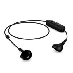 سماعة داخل الأذن اللاسلكية Happy Plugs Earbud Plus من هابي بلجز – أسود