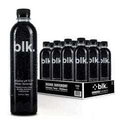 blk. Natural Mineral Alkaline Water - Pack Of 12