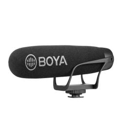 ميكروفون موجه Boya BM2021 مدمج سلكي على الكاميرا من بويا