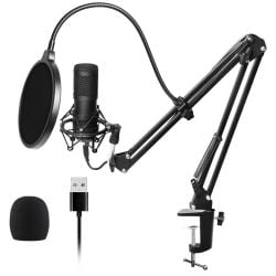 RESOUND BM800-USB Podacast USB Microphone Kit